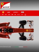 Screenshot №1 pro téma Ferrari F1 132x176