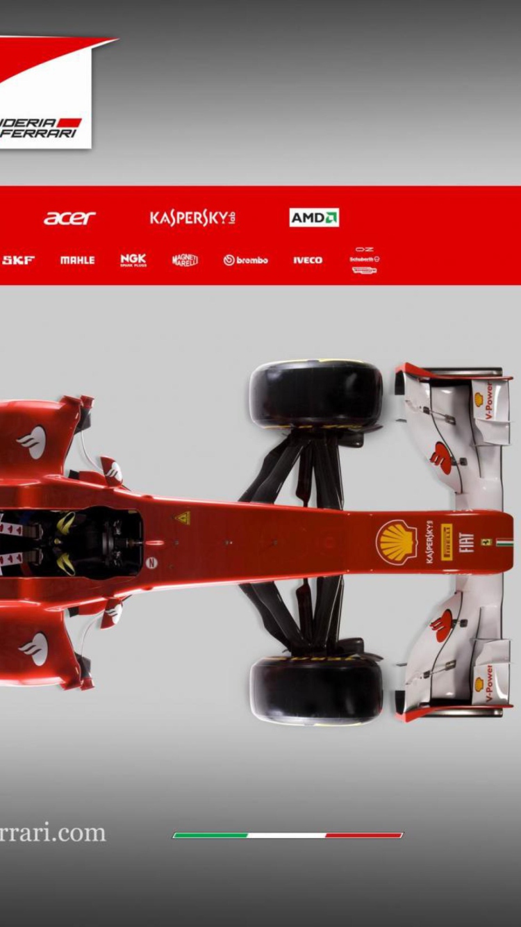 Sfondi Ferrari F1 750x1334