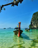 Fondo de pantalla Railay Island Thailand 128x160