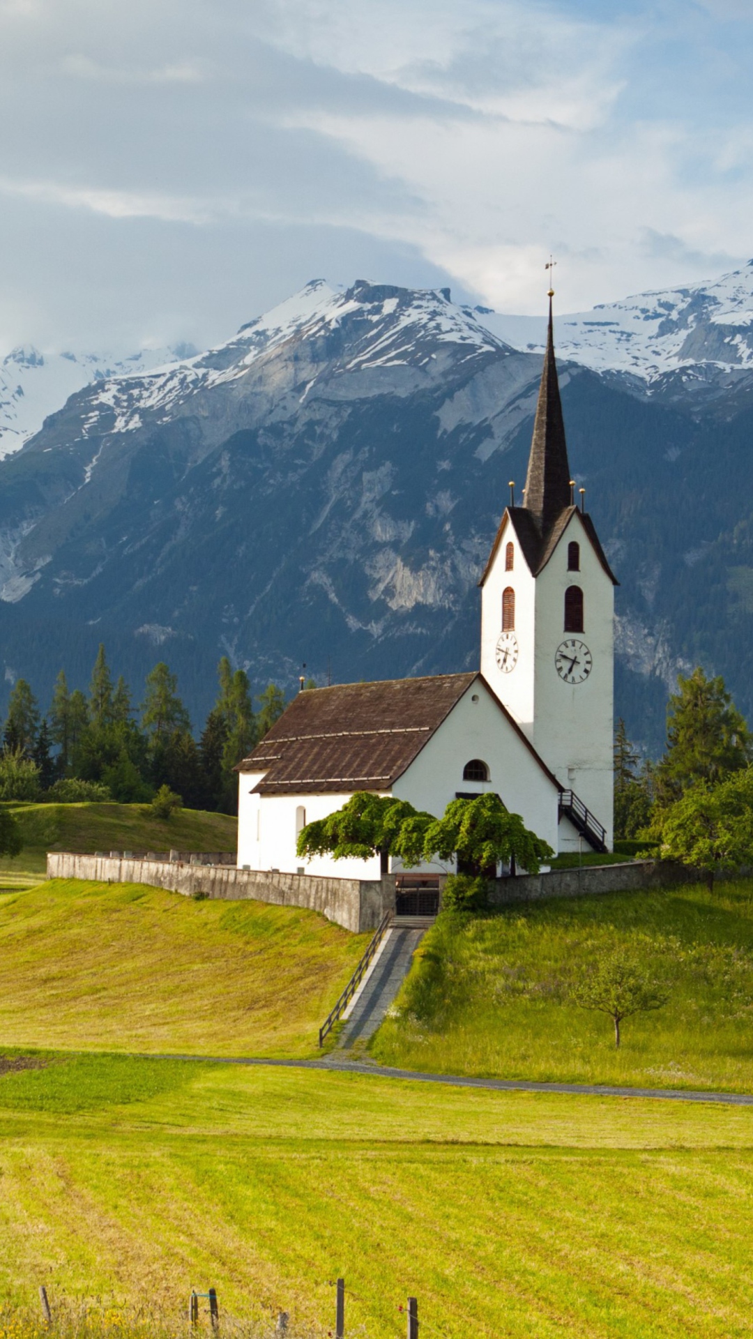 Switzerland Alps wallpaper 1080x1920