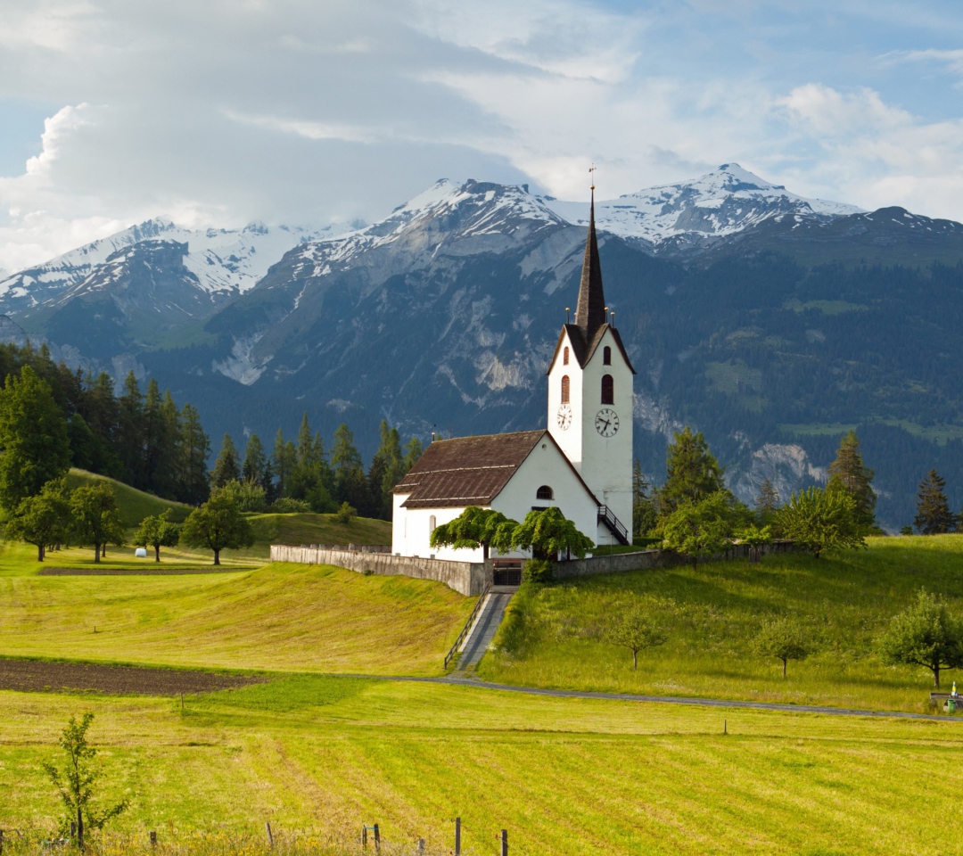 Das Switzerland Alps Wallpaper 1080x960
