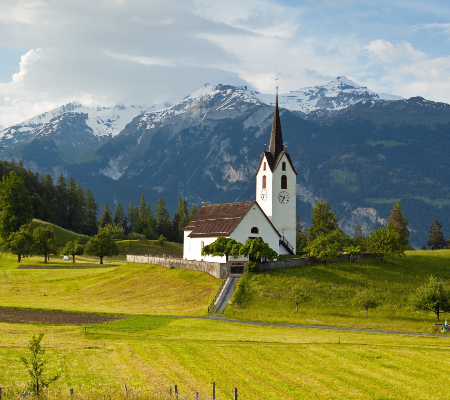 Sfondi Switzerland Alps 1440x1280
