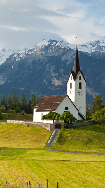 Das Switzerland Alps Wallpaper 360x640