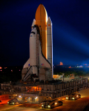 Das Space Shuttle Discovery Wallpaper 128x160