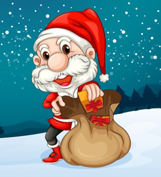 Happy Santa - Fondos de pantalla gratis para 2048x2048