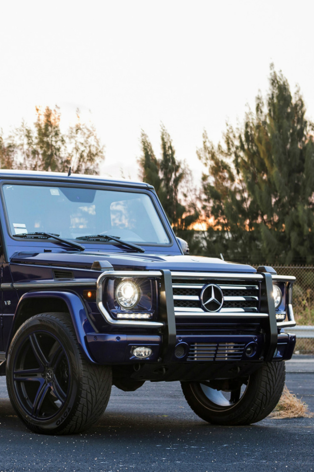 Das G 550 SUV  Mercedes Benz Wallpaper 640x960