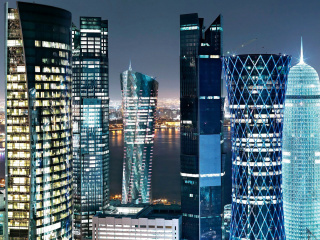 Doha Qatar wallpaper 320x240