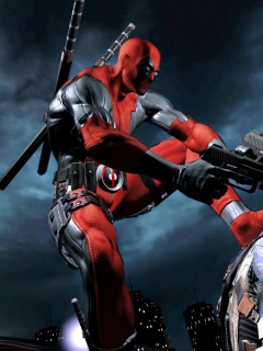 Deadpool Superhero Film screenshot #1 240x320