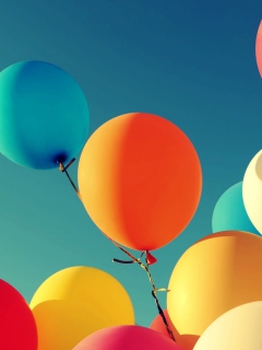 Balloons wallpaper 240x320