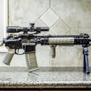 AR15 BCM Assaultrifle wallpaper 128x128