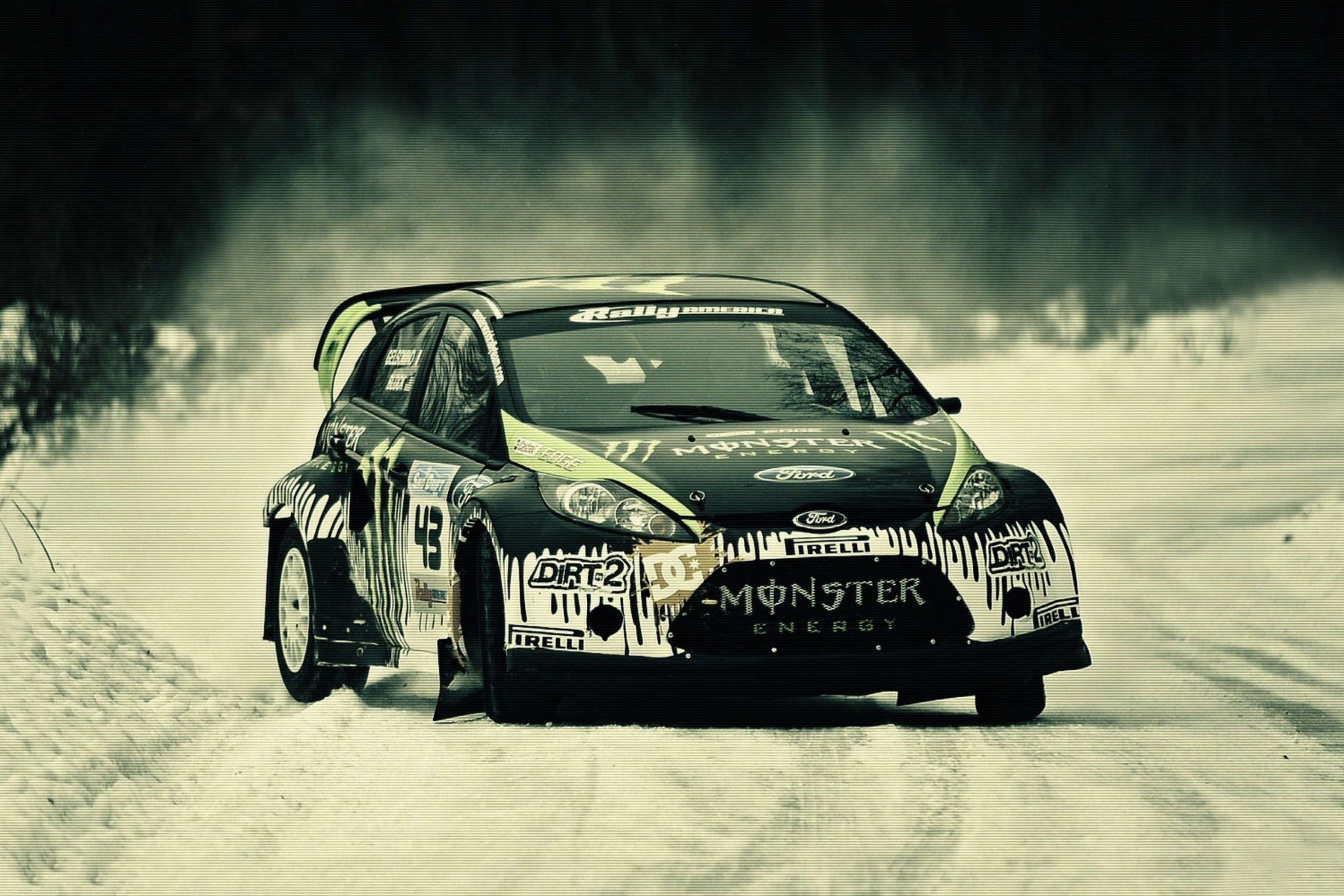 Fondo de pantalla Ford Racing Car 2880x1920