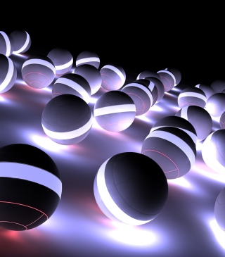 Spherical Balls - Obrázkek zdarma pro Nokia X6