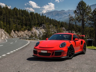 Das Porsche 911 GT3 RS Wallpaper 320x240