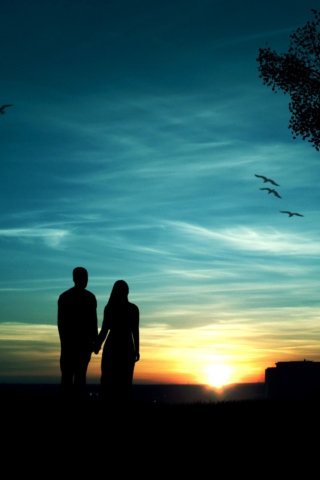 Screenshot №1 pro téma Romantic Sunset 320x480