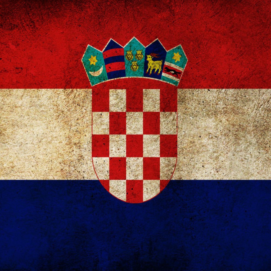 Croatia Flag wallpaper 1024x1024