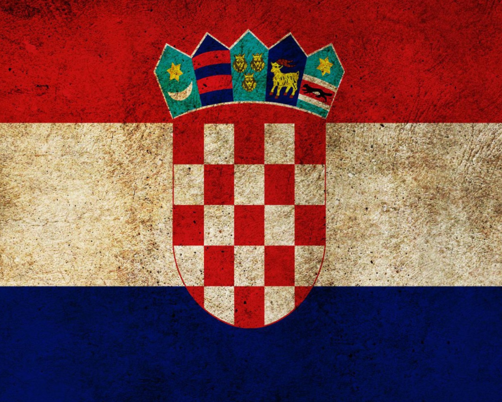 Croatia Flag wallpaper 1600x1280