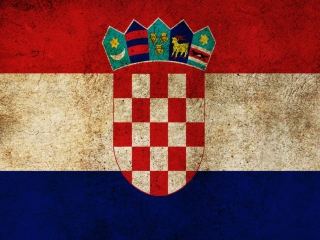 Das Croatia Flag Wallpaper 320x240