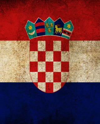 Croatia Flag Picture for 240x320