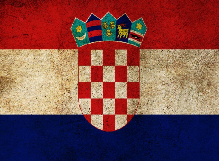 Das Croatia Flag Wallpaper