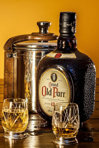 Fondo de pantalla Grand Old Parr Blended Scotch Whisky 320x480