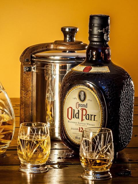Sfondi Grand Old Parr Blended Scotch Whisky 480x640