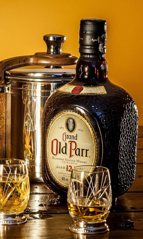 Das Grand Old Parr Blended Scotch Whisky Wallpaper 480x800