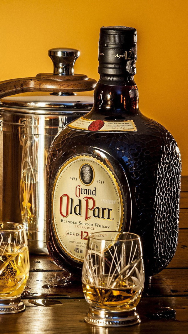 Sfondi Grand Old Parr Blended Scotch Whisky 640x1136