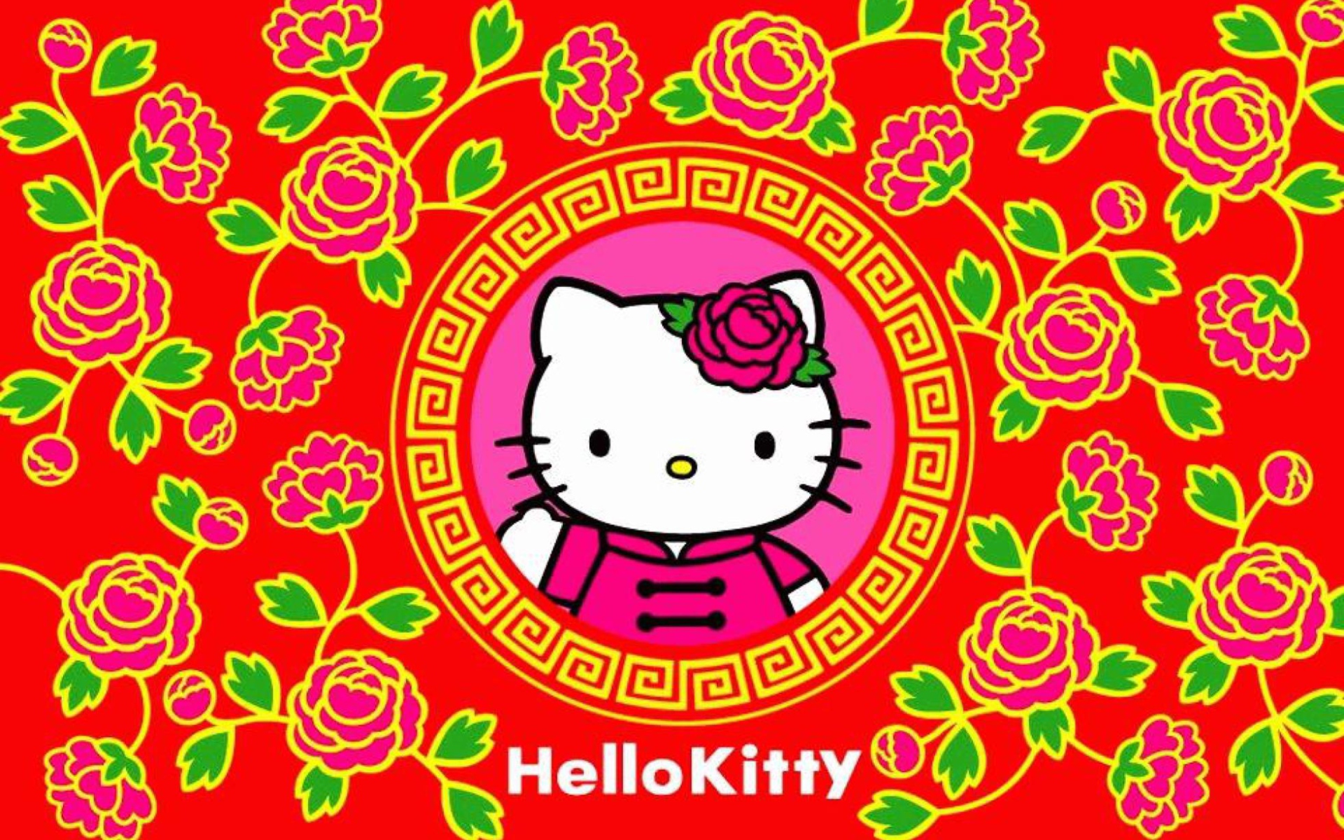 Обои Hello Kitty 1920x1200