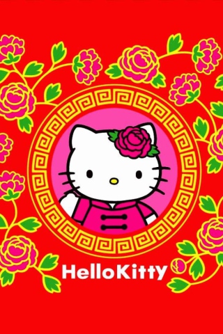 Hello Kitty wallpaper 320x480