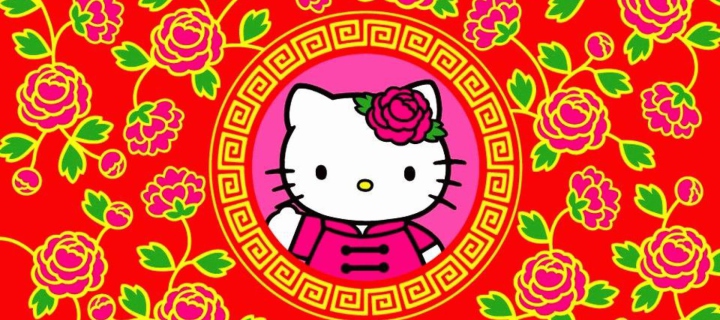 Hello Kitty wallpaper 720x320