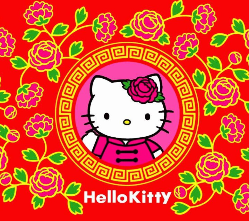 Das Hello Kitty Wallpaper 960x854