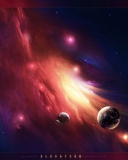 Fondo de pantalla Nebula Elevation 128x160