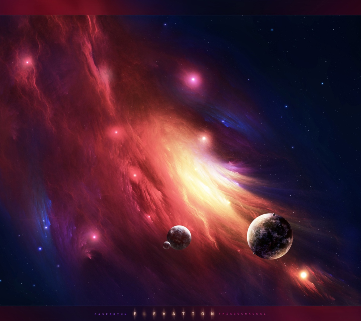 Обои Nebula Elevation 1440x1280