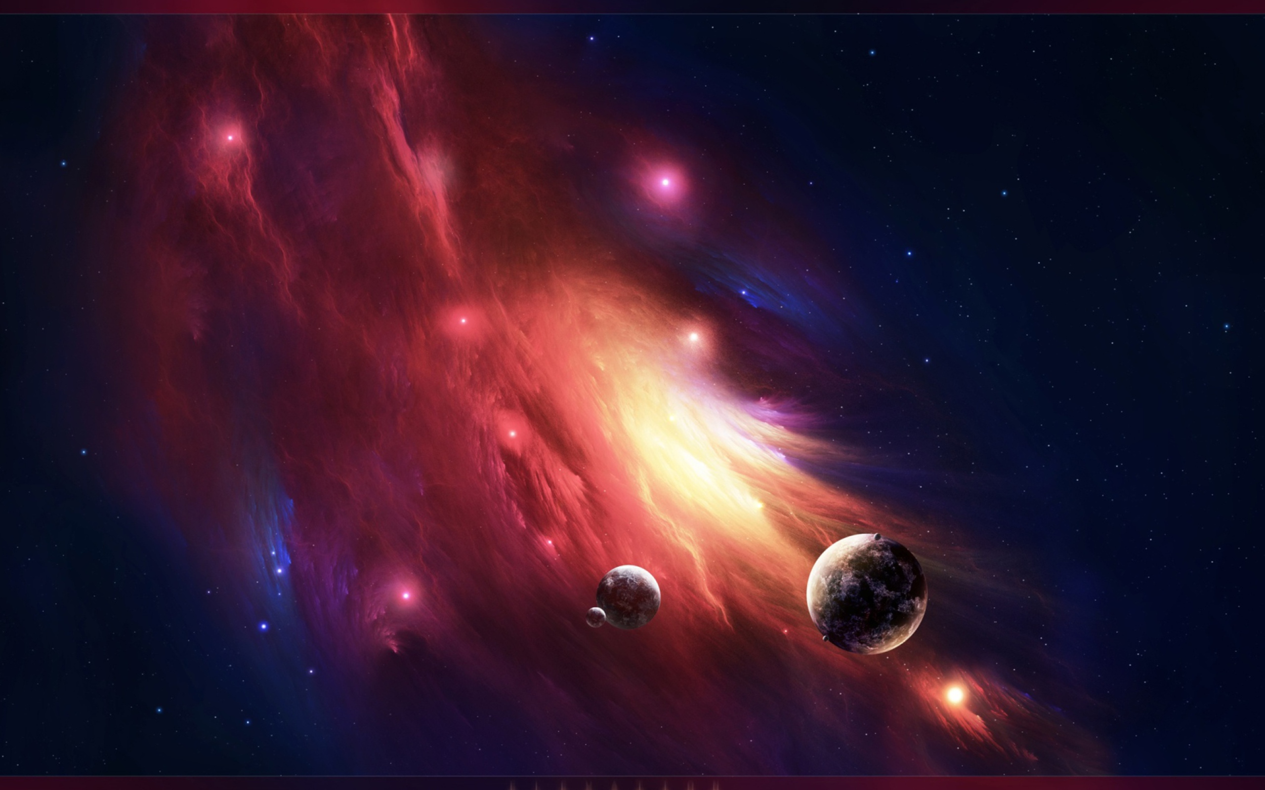 Das Nebula Elevation Wallpaper 2560x1600