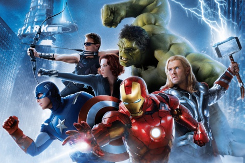 Das Avengers 2 Age of Ultron Wallpaper 480x320