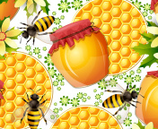 Honey Search wallpaper 176x144