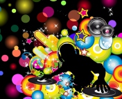 Fondo de pantalla Dj Abstract 176x144