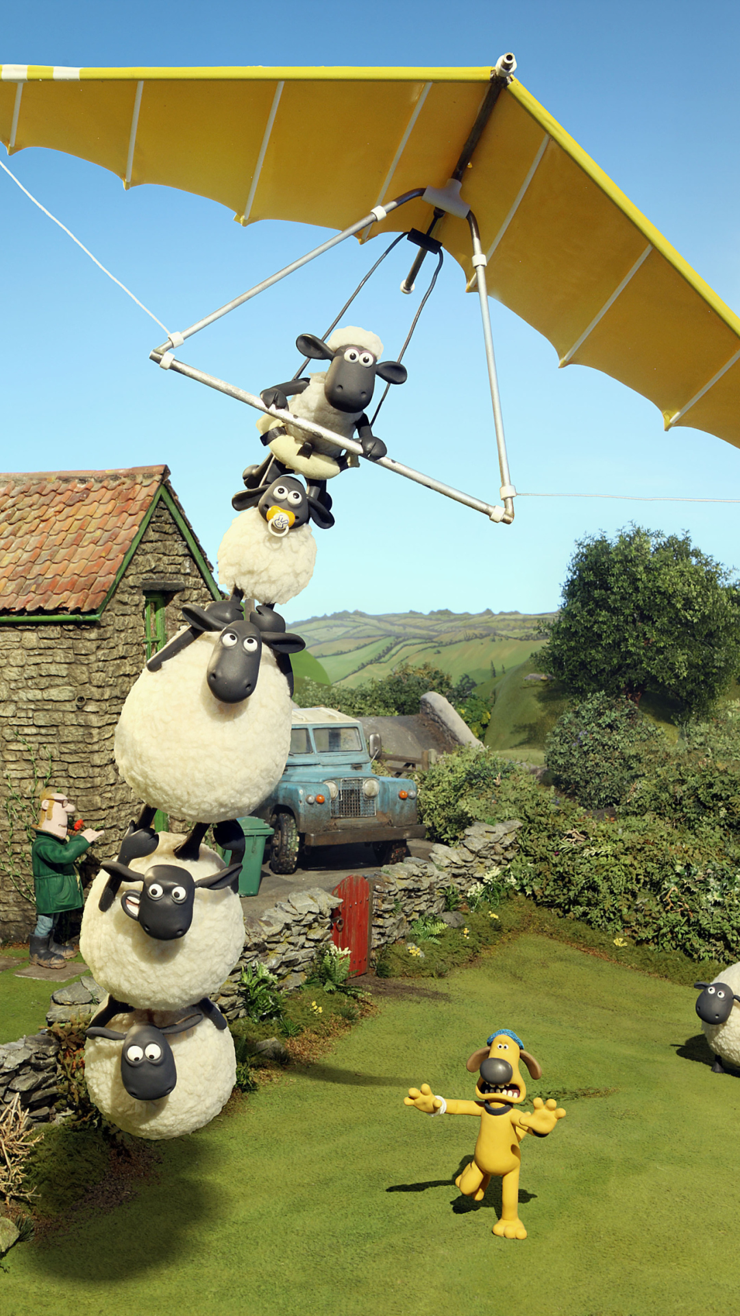 Fondo de pantalla Shaun The Sheep 1080x1920