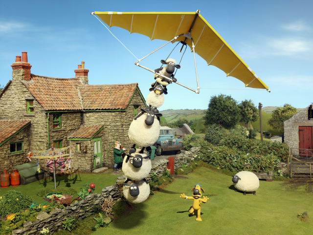 Das Shaun The Sheep Wallpaper 640x480