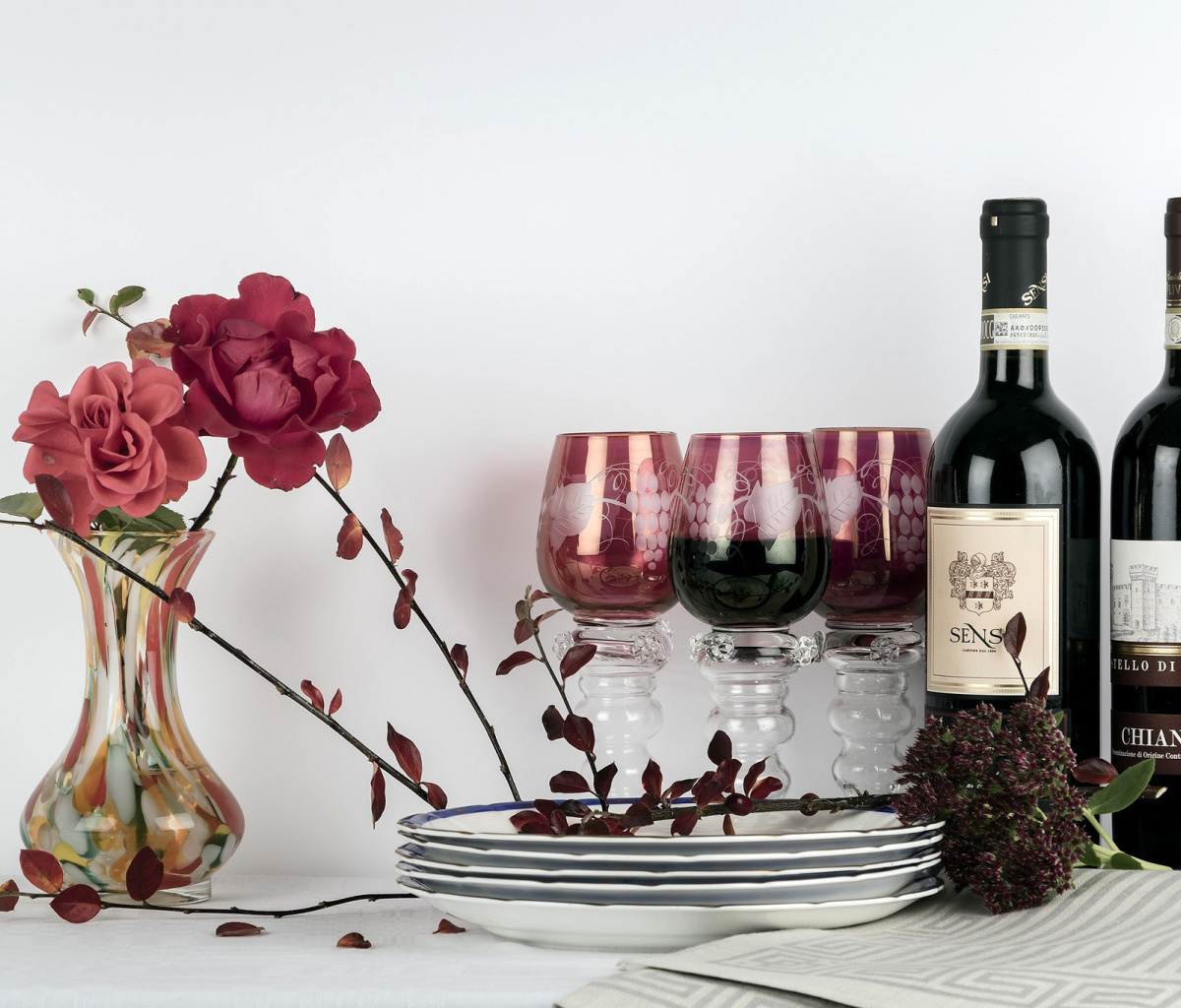 Chianti Wine from Tuscany region wallpaper 1200x1024