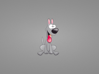 Fondo de pantalla Happy Dog 320x240