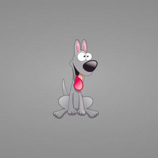 Kostenloses Happy Dog Wallpaper für iPad 2