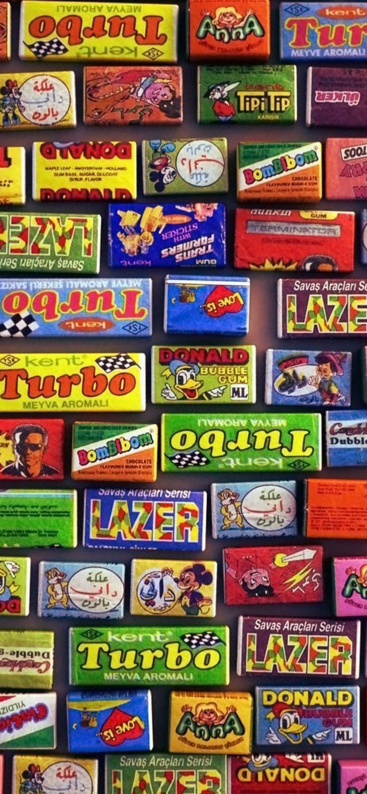 Chewing gum Turbo wallpaper 1170x2532