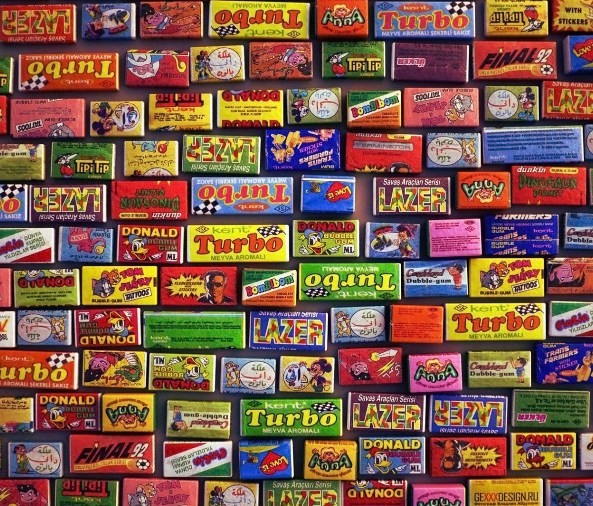 Chewing gum Turbo wallpaper 1200x1024