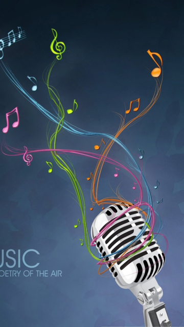 Microphone wallpaper 360x640