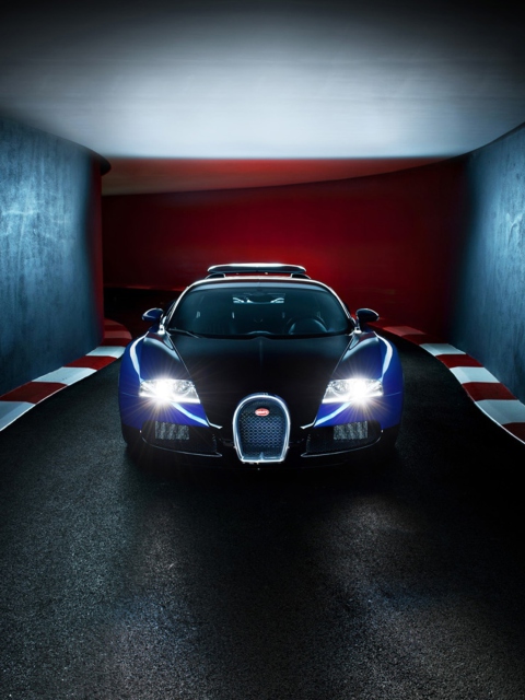 Screenshot №1 pro téma Bugatti Veyron 480x640