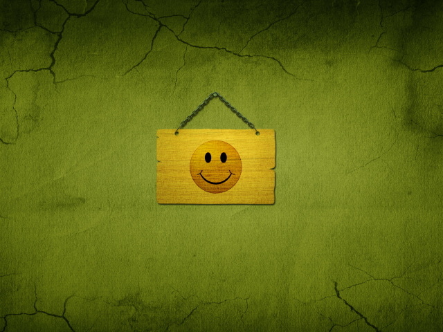 Smiley Sign wallpaper 640x480