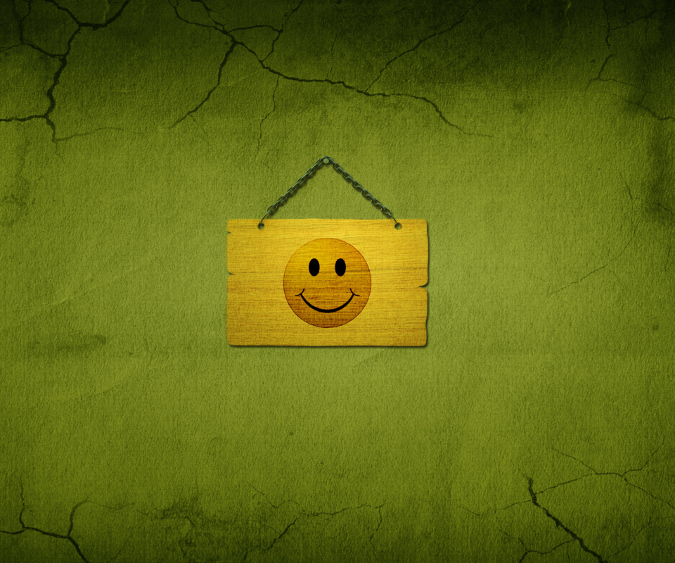 Smiley Sign wallpaper 960x800