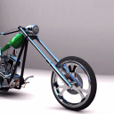 Sfondi Harley Davidson Chopper 128x128