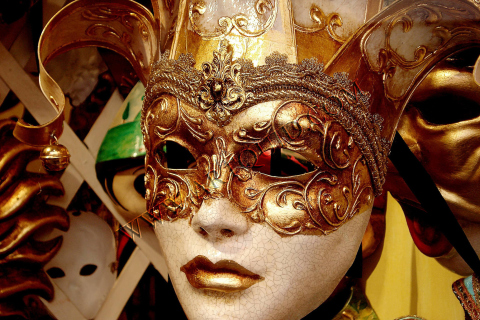 Das Venice Carnival Wallpaper 480x320